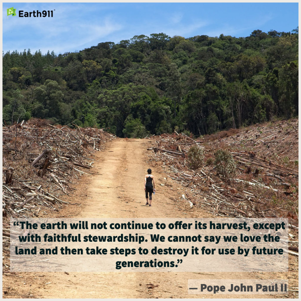 Earth911 Inspiration: Faithful Stewardship of the Earth