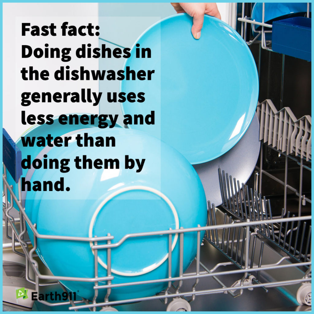 We Earthlings: Save Energy & Water When Washing Dishes