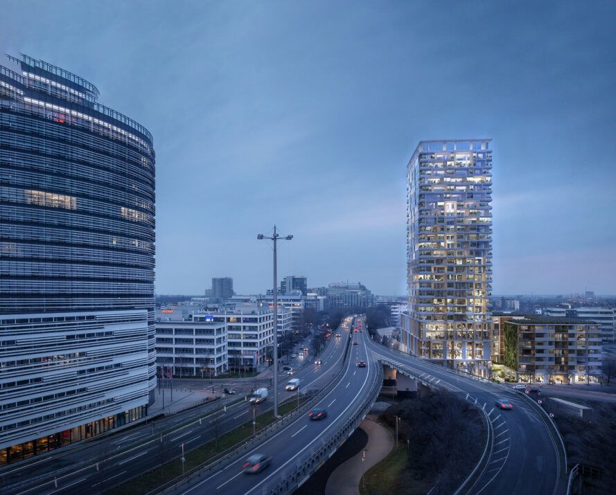 High-rise tower will provide affordable housing in Germany