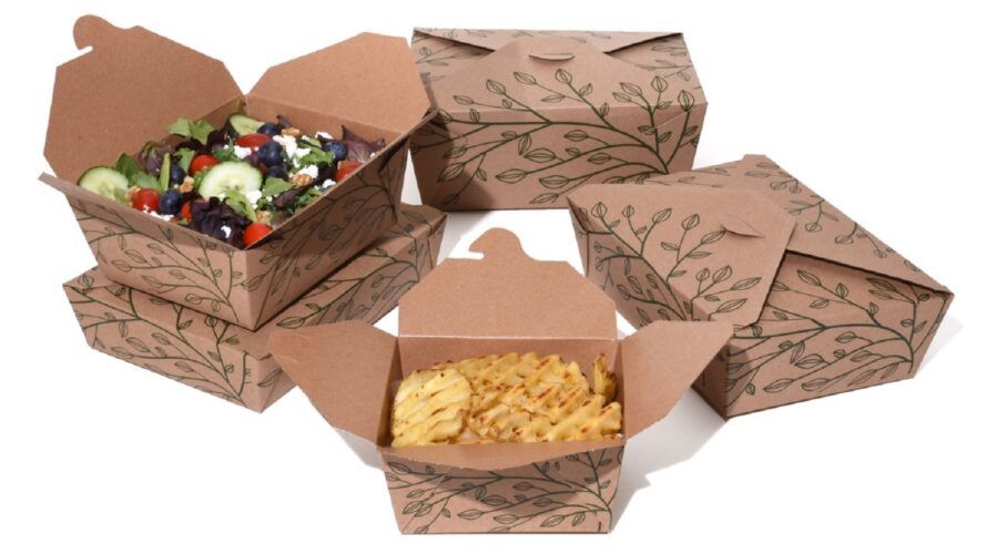 Make takeout greener with these paper food containers