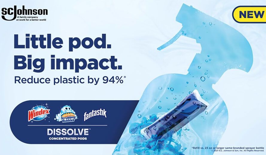 New DISSOLVE pods help cut down on plastic waste