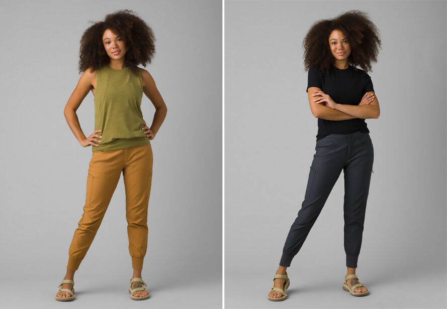 Recycled nylon clothing from prAna keeps you comfortable