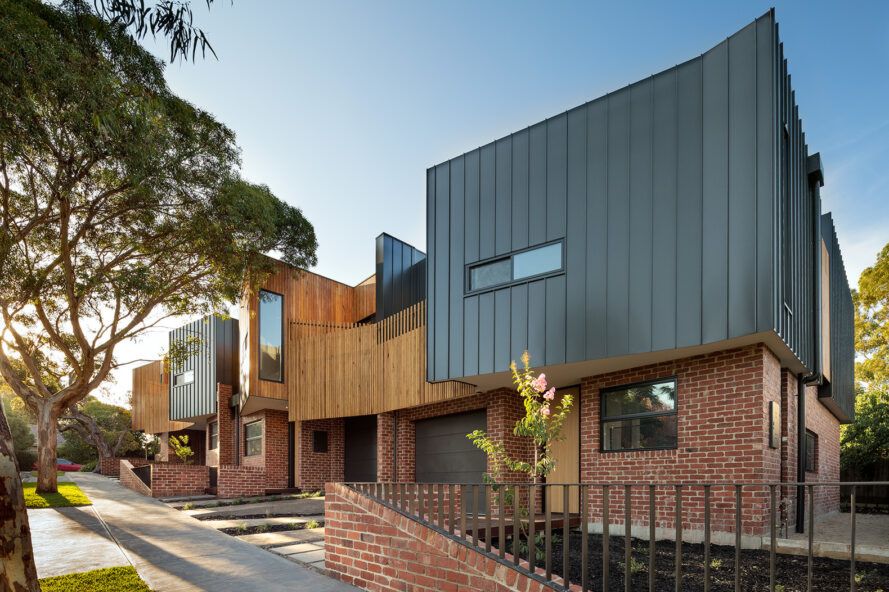 Australian townhouses minimize water and energy use