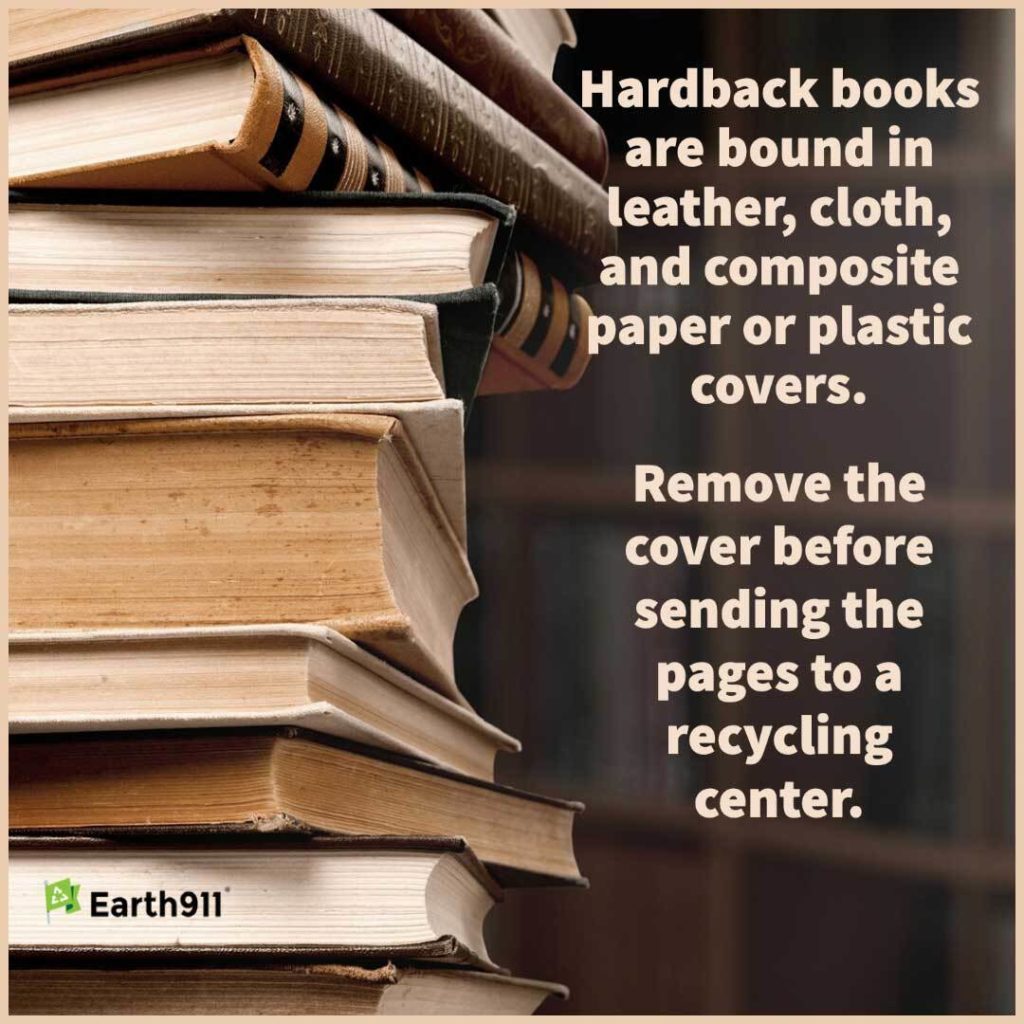We Earthlings: Do This Before Recycling Your Hardback Books