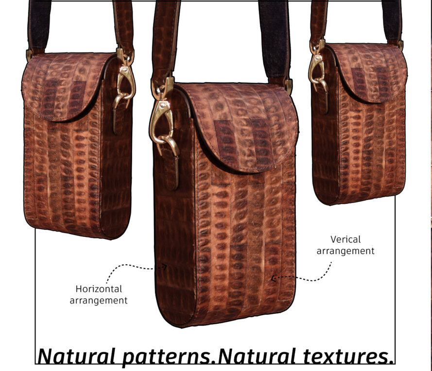 Beautiful plant-based Leukeather rivals exotic leather