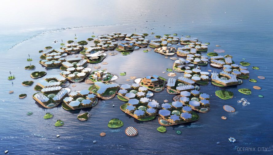 OCEANIX Busan is the world’s first floating green community