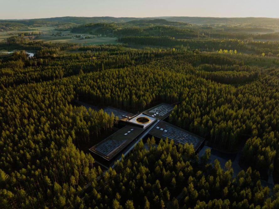 Furniture factory opens in a forest in Norway