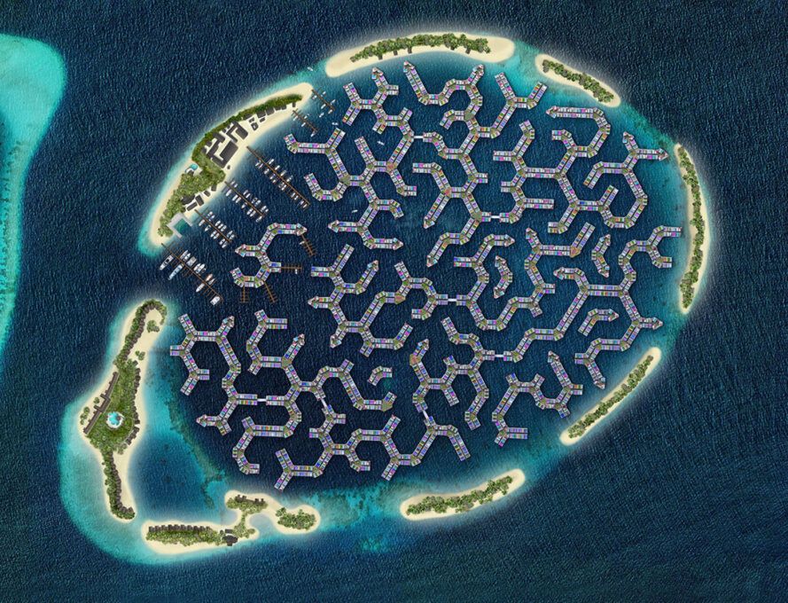 Maldives Floating City reinvents living in a water world