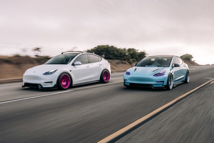 Tesla Model 3 and Y have lightweight carbon fiber upgrades