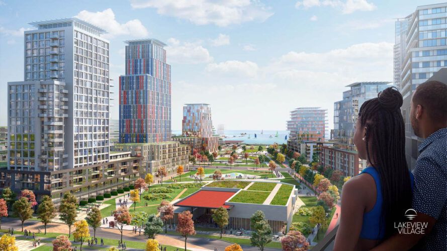 Lakeview Village will create an entirely green community