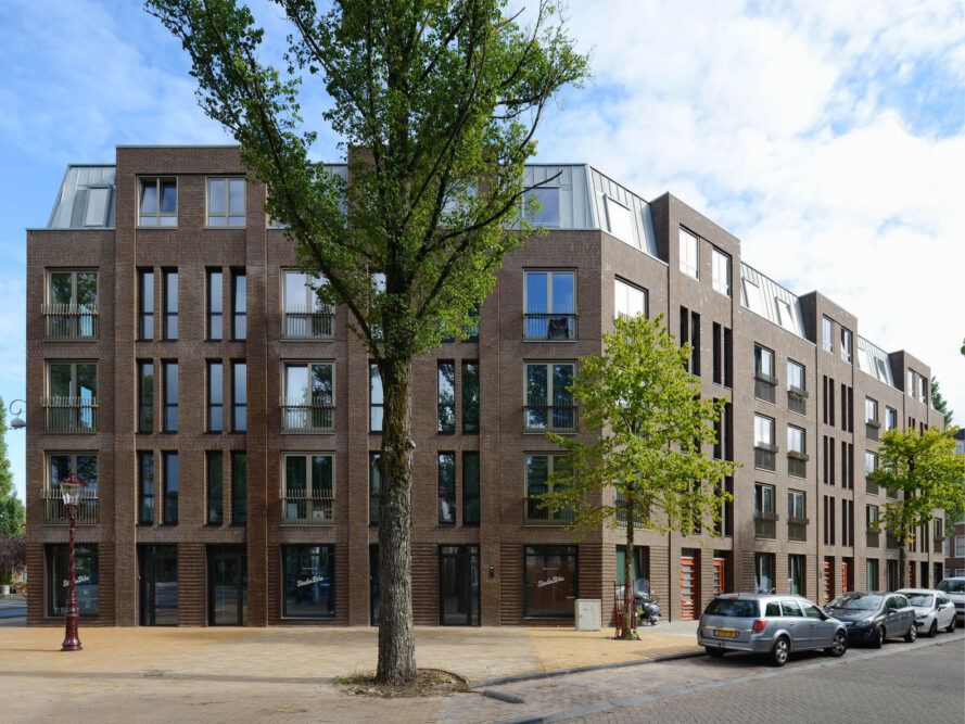 Earth-friendly residential block has new take on old design