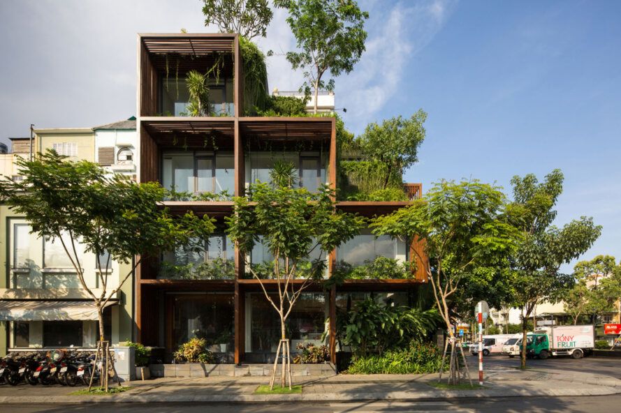 Office in Vietnam beats the heat with its biophilic design