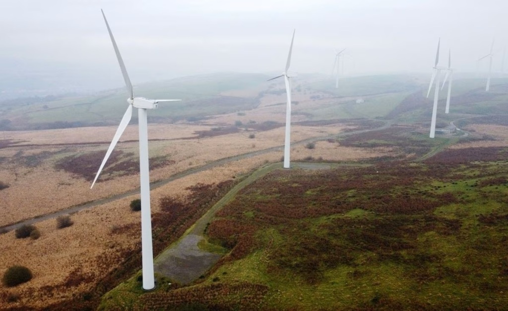 The UK had a record wind power year in 2022