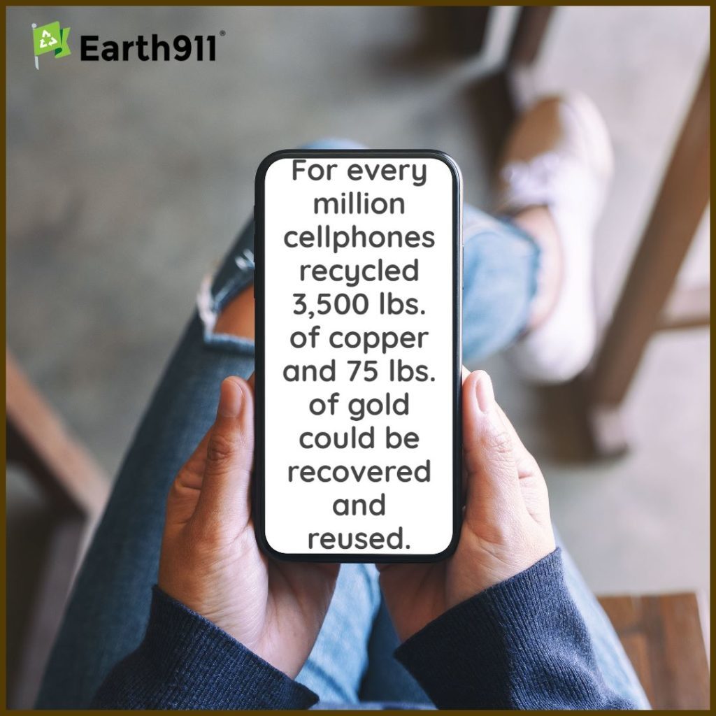 We Earthlings: For Every Million Cellphones Recycled