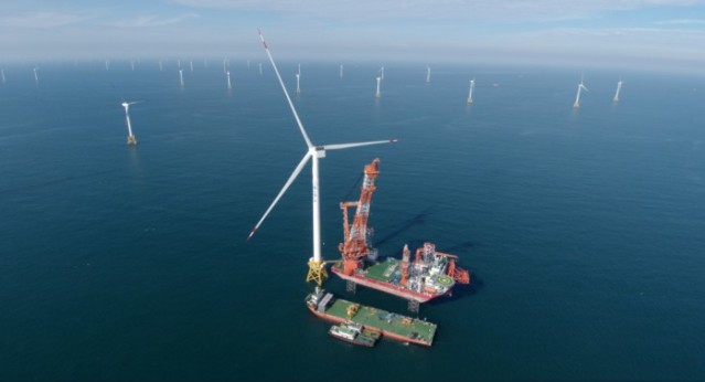China sets new record by installing the world’s largest wind turbine