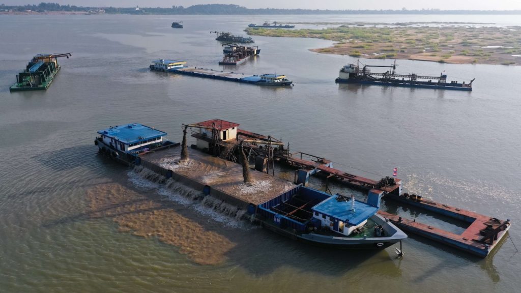 On the Mekong, Sand Mining Threatens the River and a Way of Life
